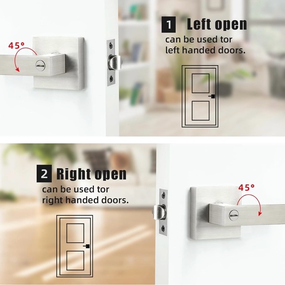 NEW/SEALED Door Handles Keyless 2 Pack *few available - Picture 4 of 8